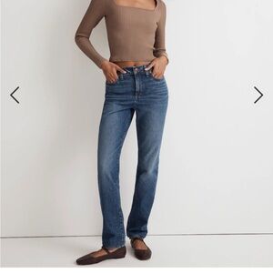 Madewell The Perfect Vintage Straight leg jean
